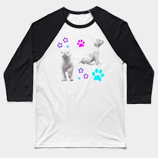 Cute White Boxer Puppy Gifts Baseball T-Shirt